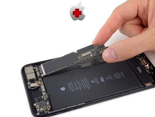 تعویض برد آیفون 7 پلاس